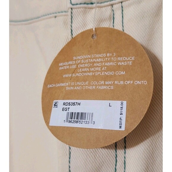 Splendid Sundown High Rise Wide Leg Jeans New Size L W 30 L 29 - Rigid Denim Y2K - Picture 3 of 14